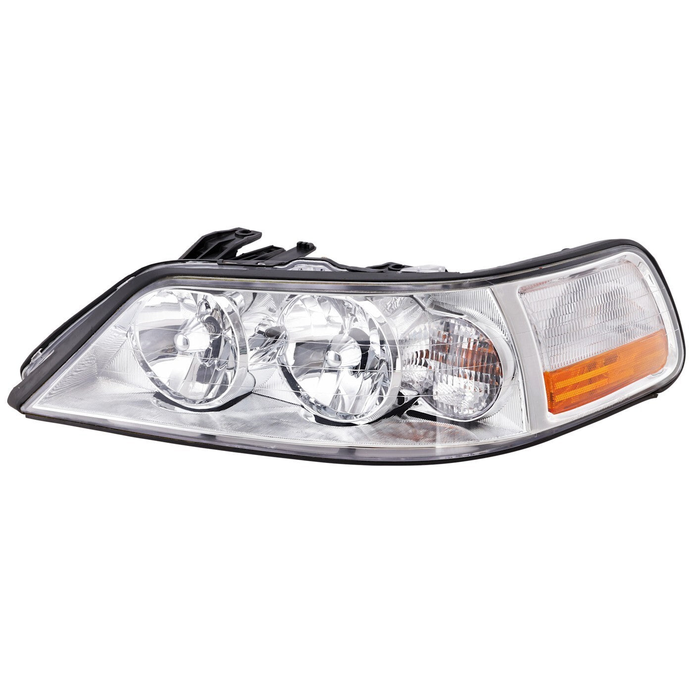 Headlight Assembly For 2005-2011 Lincoln Town Car Left Side Halogen with Bulb