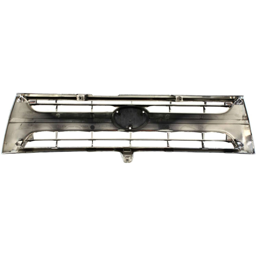 Grille For 2001-2002 Toyota 4Runner Chrome Shell w/ Primed Insert Plastic