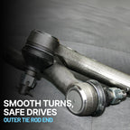 Set of 4 Tie Rod End For 2015-2022 Dodge Charger 2015-2022 Challenger RWD