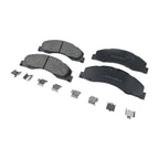 Brake Pad Set For 2008-2011 Ford E-350 Super Duty Front and Rear