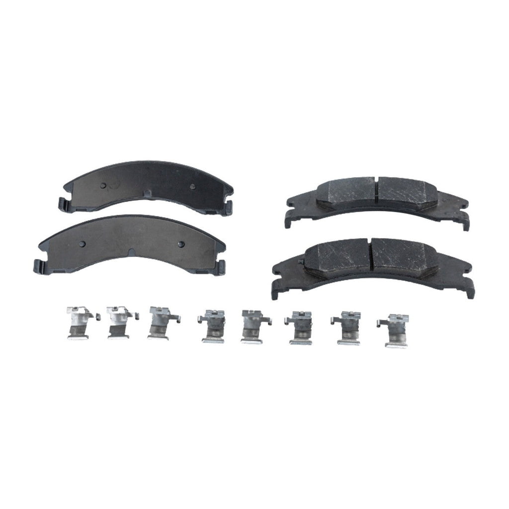 Brake Pad Set For 2008-2011 Ford E-350 Super Duty Front and Rear