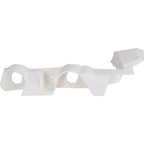 Bumper Bracket Set For 2017-19 Audi A4 Quattro A4 Front Left and Right LH and RH