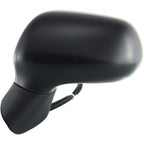 Power Mirror Set Of 2 For 2006-2011 Honda Civic Textured Black Manual Folding