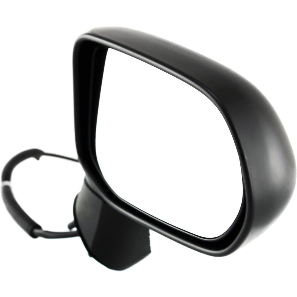 Power Mirror Set Of 2 For 2006-2011 Honda Civic Textured Black Manual Folding