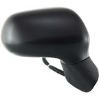 Power Mirror Set Of 2 For 2006-2011 Honda Civic Textured Black Manual Folding