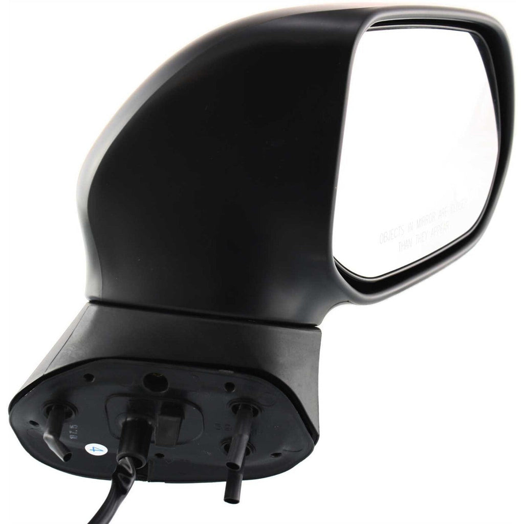 Power Mirror Set Of 2 For 2006-2011 Honda Civic Textured Black Manual Folding
