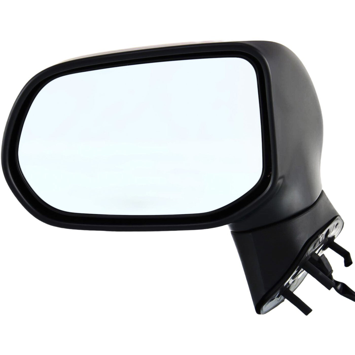 Power Mirror Set Of 2 For 2006-2011 Honda Civic Textured Black Manual Folding