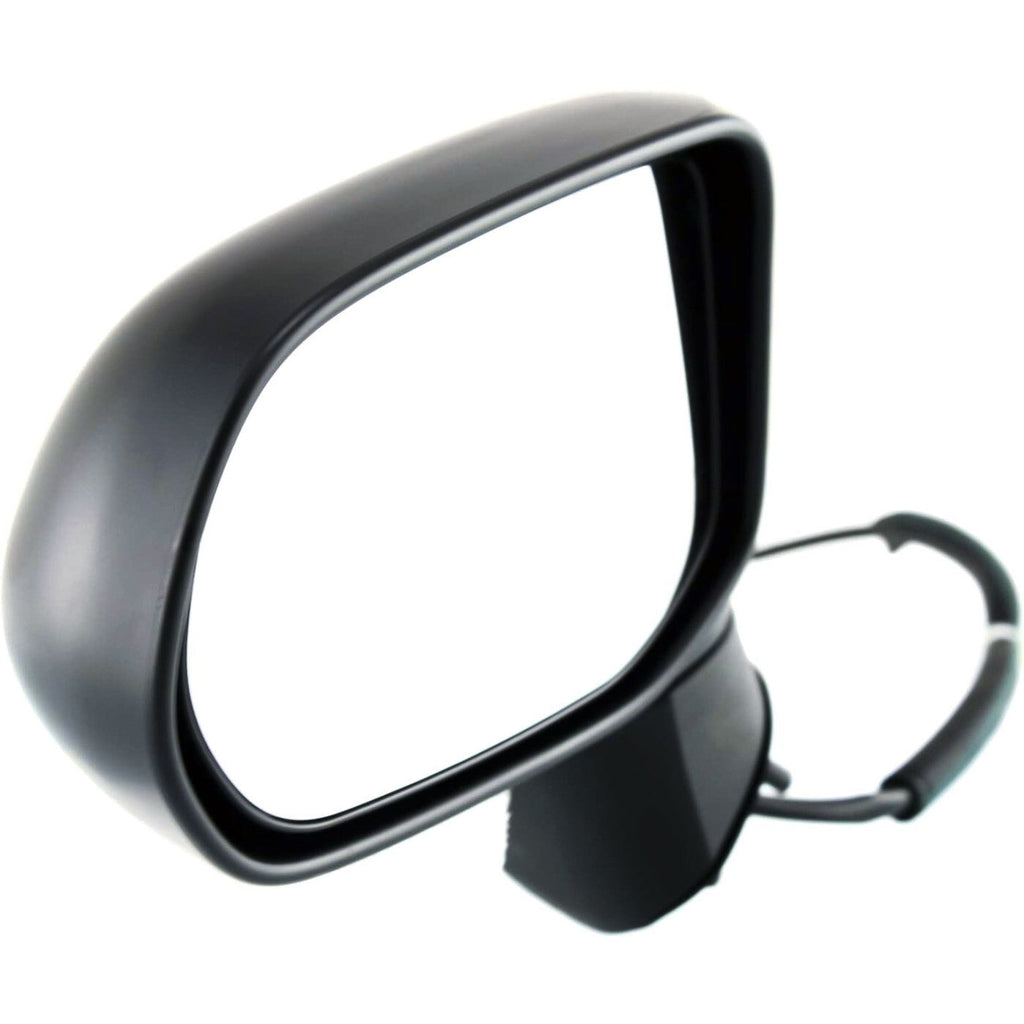 Power Mirror Set Of 2 For 2006-2011 Honda Civic Textured Black Manual Folding