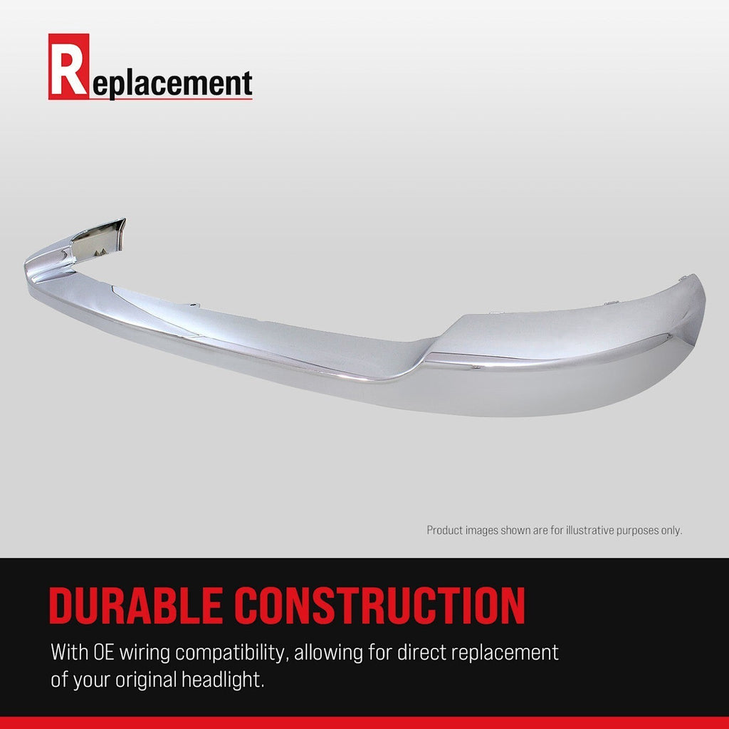 Bumper Face Bar Trim Molding Step Pad Front Driver Left Side for F350 Truck F250