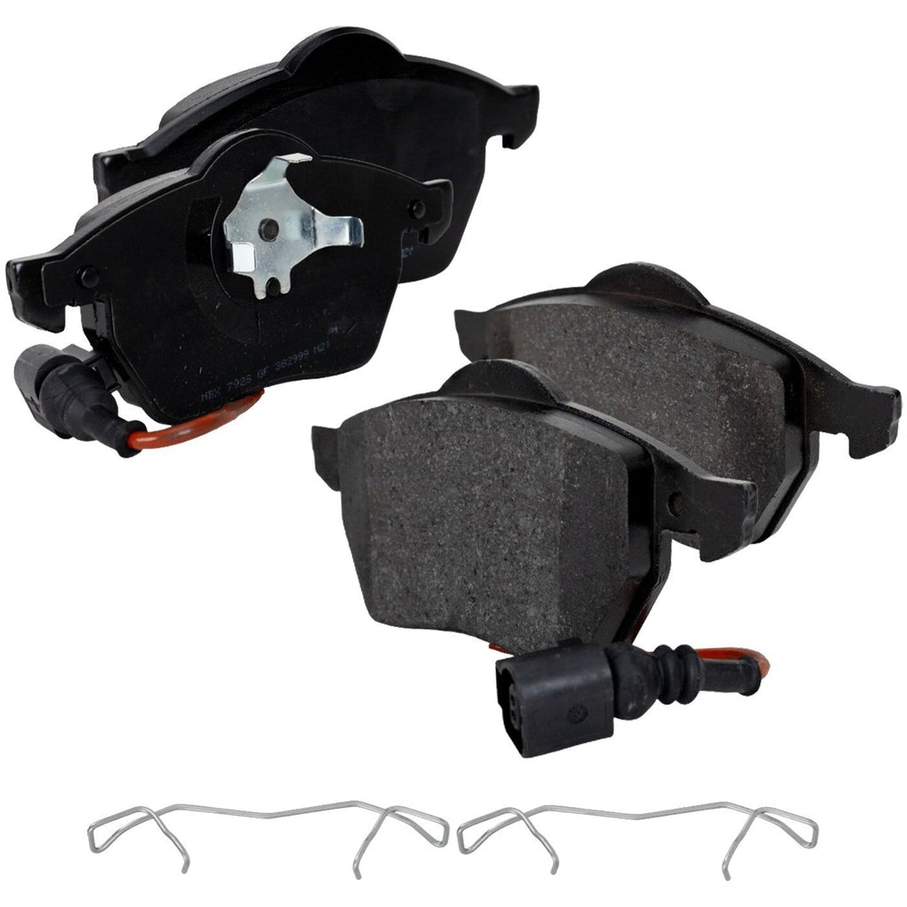 Front Brake Disc Rotors and Pads Kit for VW Sedan Audi TT Quattro Jetta Golf 02