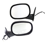 Power Mirror Set Of 2 For 1998-2001 Dodge Ram 1500 Heated Manual Folding
