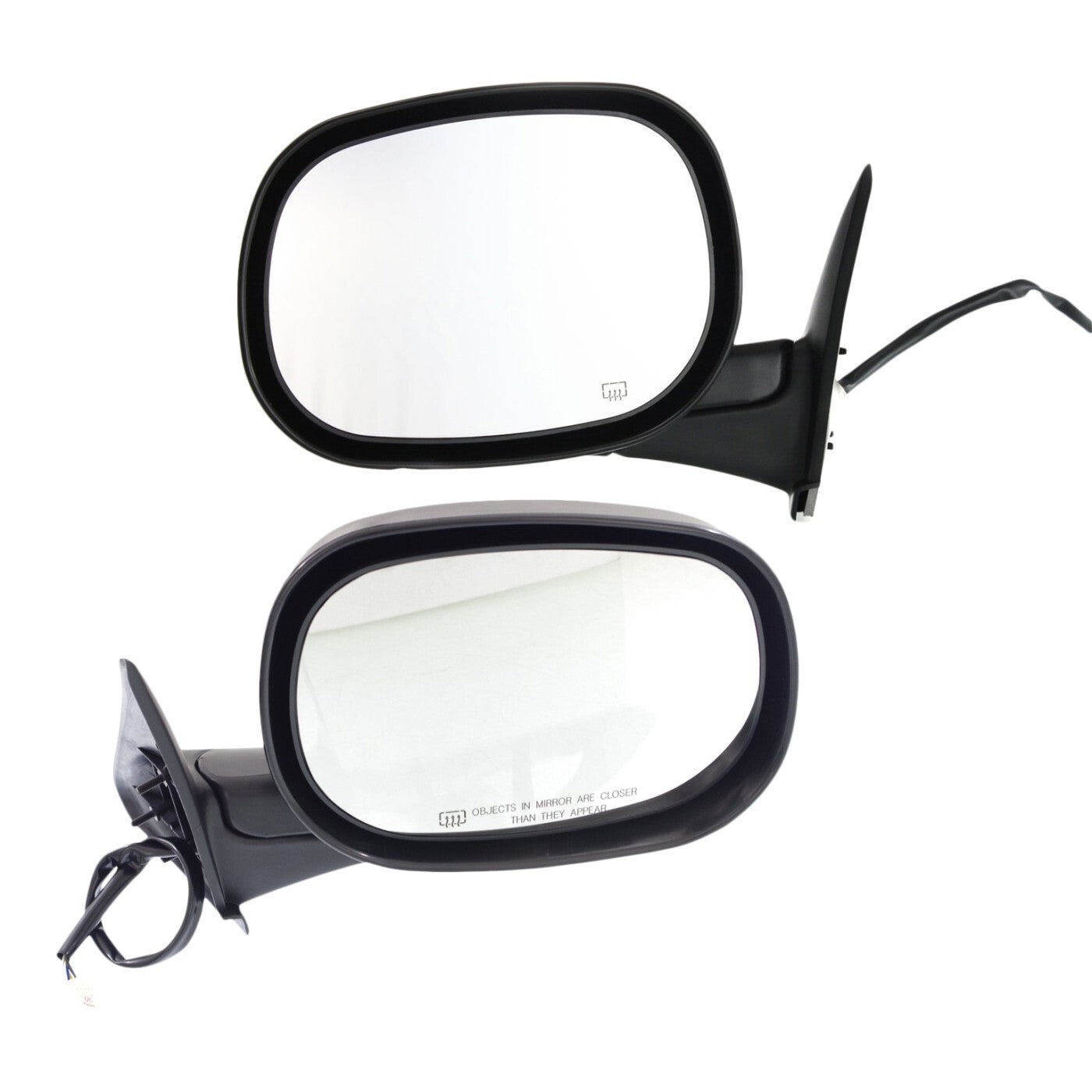 Power Mirror Set Of 2 For 1998-2001 Dodge Ram 1500 Heated Manual Folding