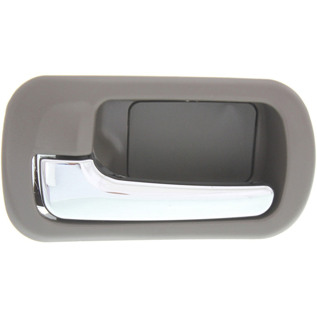 Interior Door Handle For 2001-2005 Honda Civic Rear Driver Side Sedan Plastic
