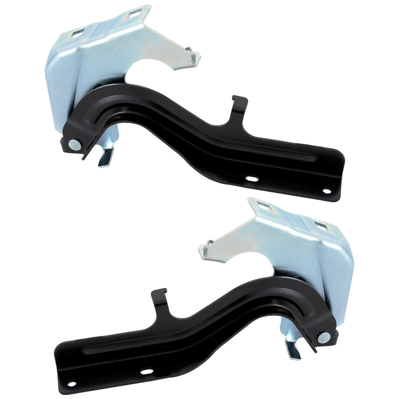 Pair Set of 2 Hood Hinges  Driver & Passenger Side Left Right for Nissan Rogue