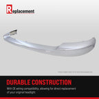 Bumper Face Bar Trim Molding Step Pad Front Passenger Right Side for F350 Truck