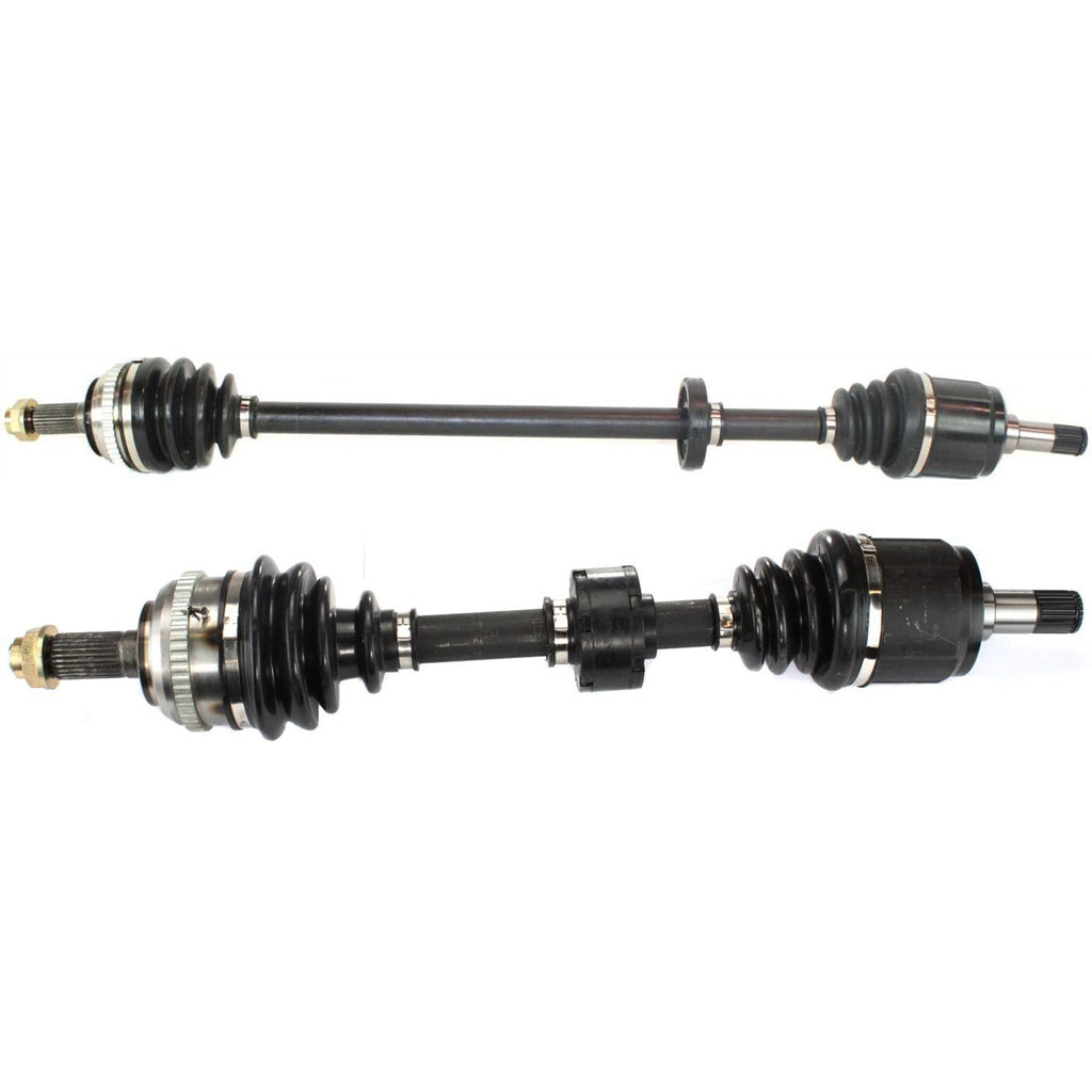 Set of 2 CV Half Shaft Axle Front Driver & Passenger Side Coupe Sedan Pair