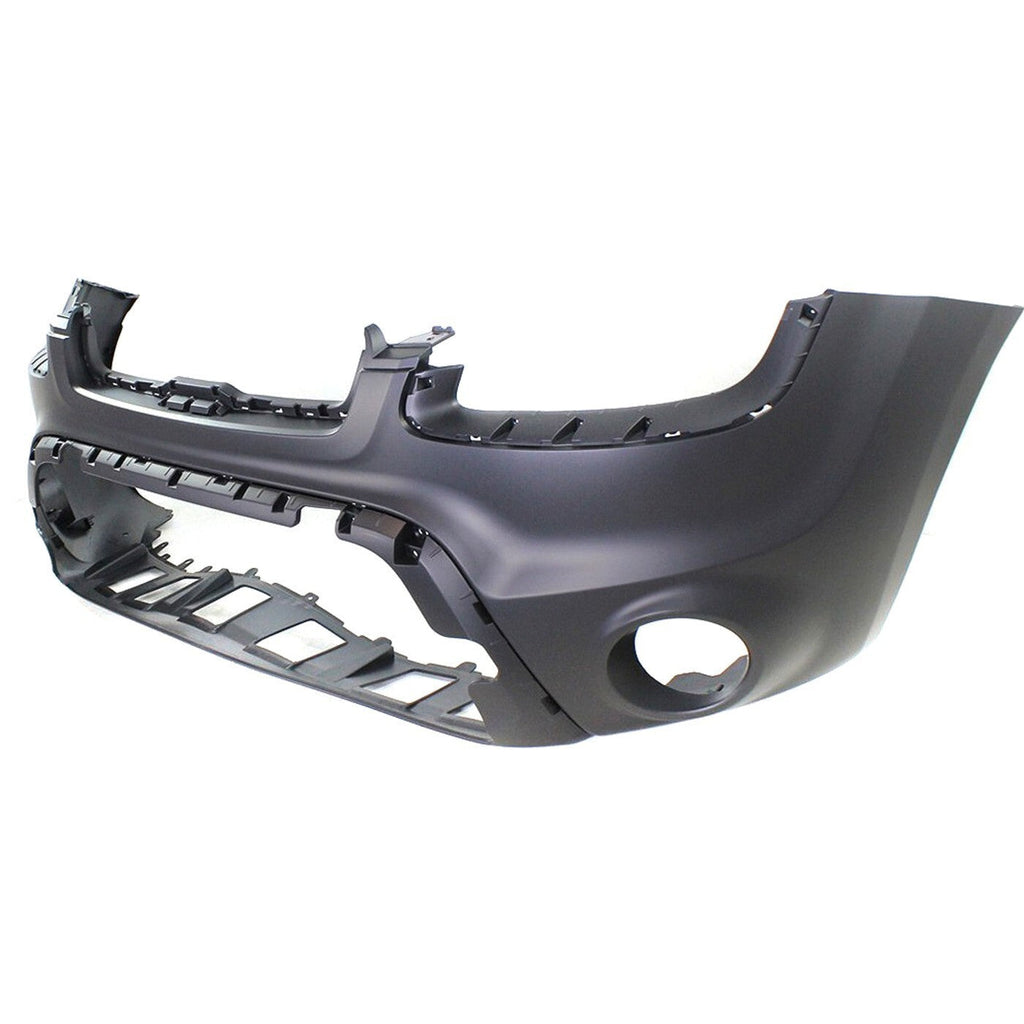 Front Bumper Cover For 2012-2013 Kia Soul w/ fog lamp holes Primed CAPA