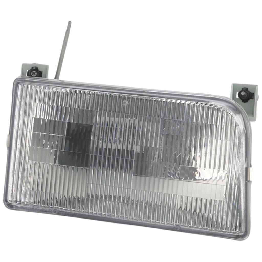 Driver and Passenger Side Headlights For Ford F-150 1992-1997 Halogen w/ Bulb/s