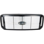 Grille Assembly For 2005-2007 Ford F-250 Super Duty F-350 F-450 Chrome Insert