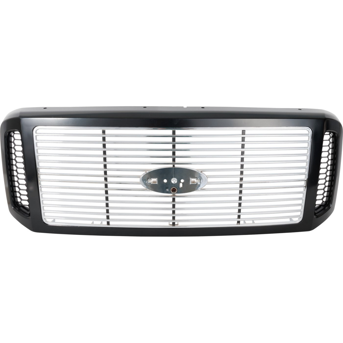 Grille Assembly For 2005-2007 Ford F-250 Super Duty F-350 F-450 Chrome Insert