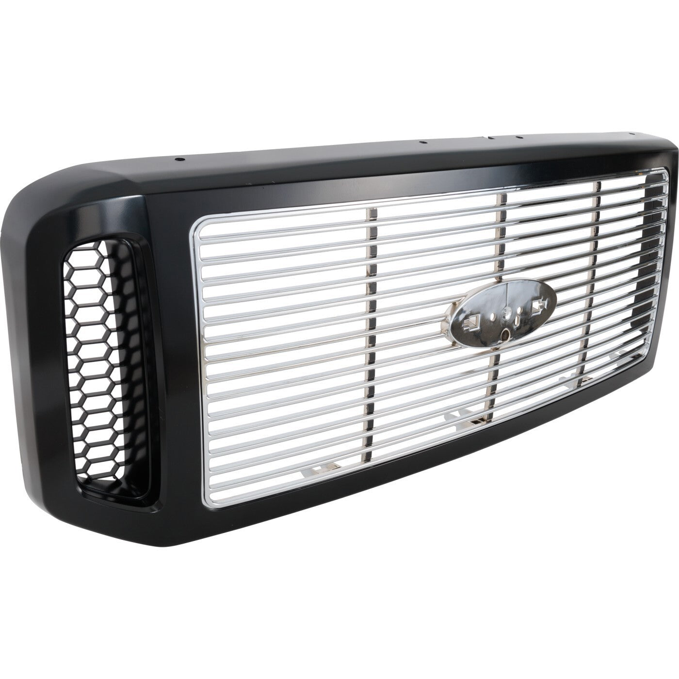 Grille Assembly For 2005-2007 Ford F-250 Super Duty F-350 F-450 Chrome Insert