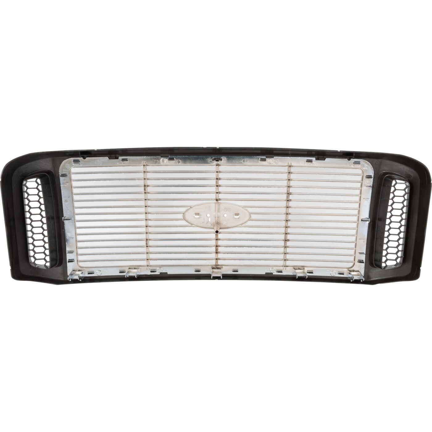 Grille Assembly For 2005-2007 Ford F-250 Super Duty F-350 F-450 Chrome Insert