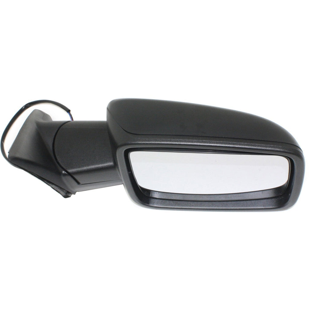 Mirror For 2013-2018 Ram 1500 2500 Manual Folding Textured Black Front Right