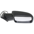 Mirror For 2013-2018 Ram 1500 2500 Manual Folding Textured Black Front Right