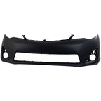 Bumper Cover Kit For 2012-2014 Toyota Camry Front With Bumper Grille Primed