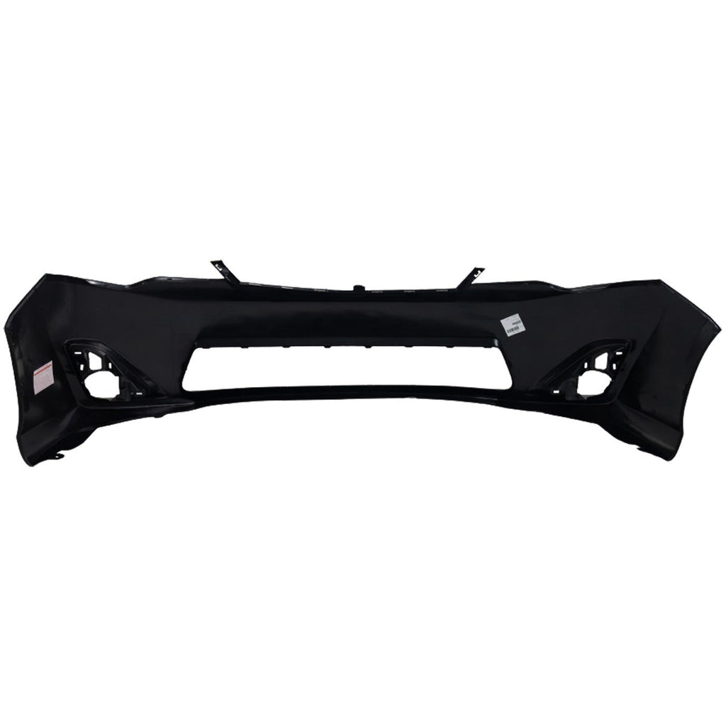 Bumper Cover Kit For 2012-2014 Toyota Camry Front With Bumper Grille Primed