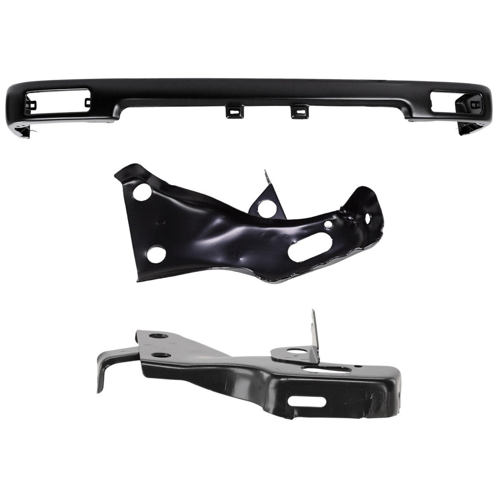 Bumper Face Bars Front For 1989-1991 Toyota Pickup Truck 2WD