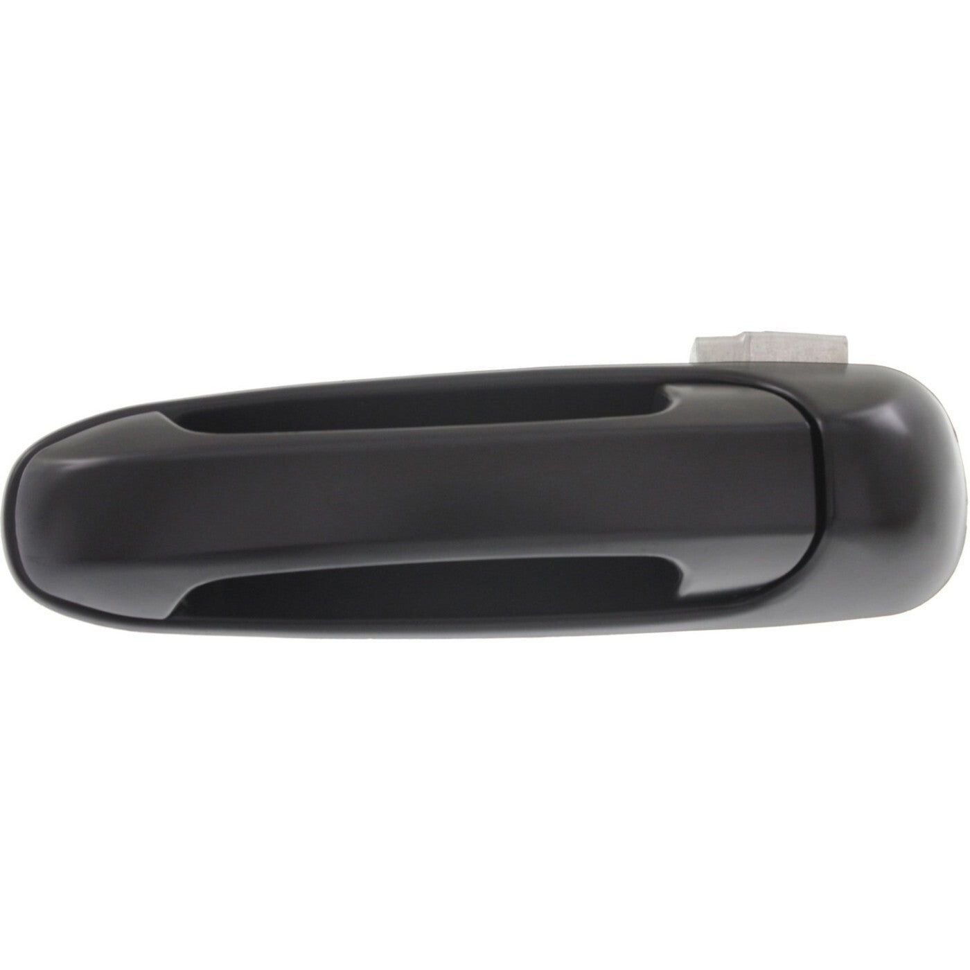 Exterior Door Handle Set For 2002-09 Dodge Ram 1500 Smooth Black Front and Rear