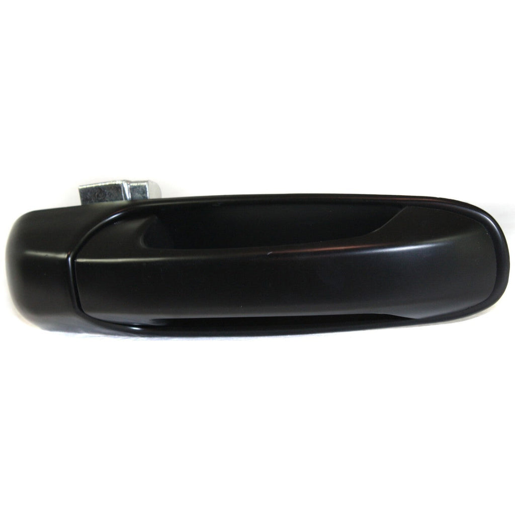 Exterior Door Handle Set For 2002-09 Dodge Ram 1500 Smooth Black Front and Rear