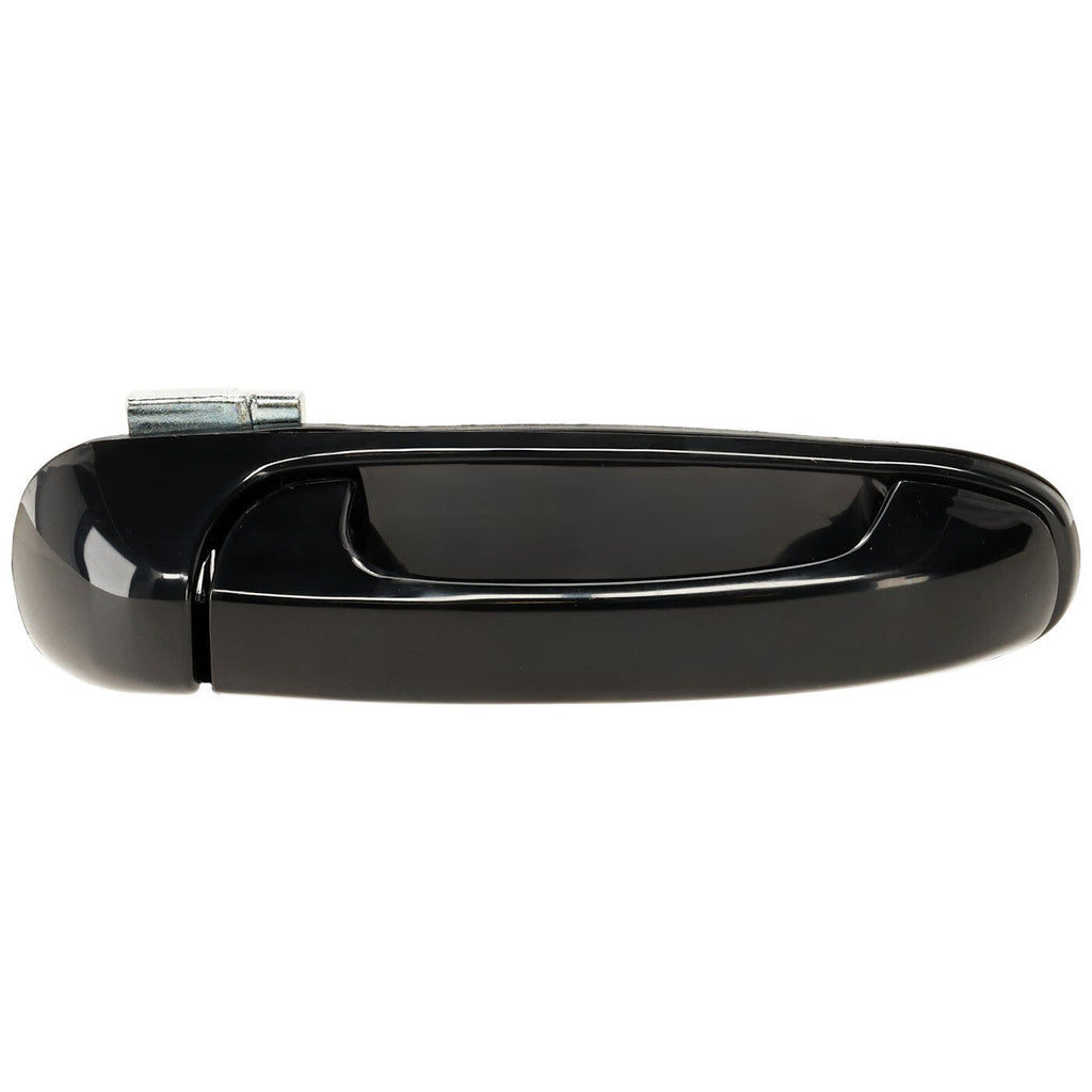 Exterior Door Handle Set For 2002-09 Dodge Ram 1500 Smooth Black Front and Rear