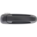 Exterior Door Handle Set For 2002-09 Dodge Ram 1500 Smooth Black Front and Rear