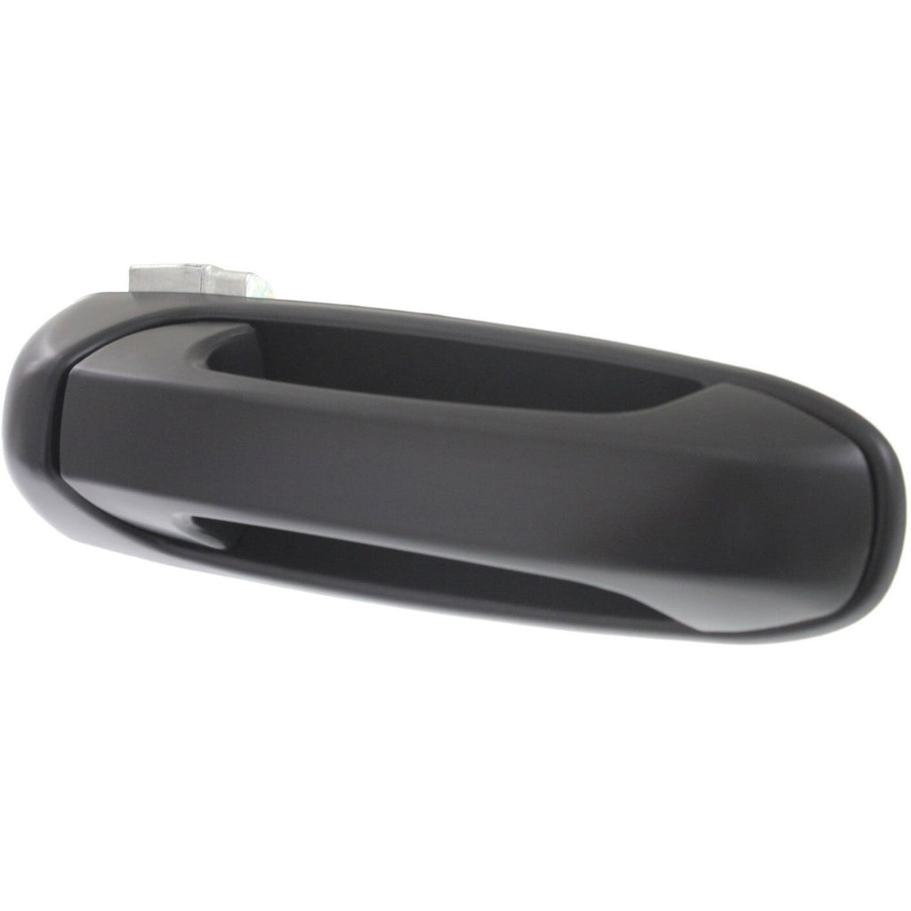 Exterior Door Handle Set For 2002-09 Dodge Ram 1500 Smooth Black Front and Rear