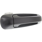Exterior Door Handle Set For 2002-09 Dodge Ram 1500 Smooth Black Front and Rear