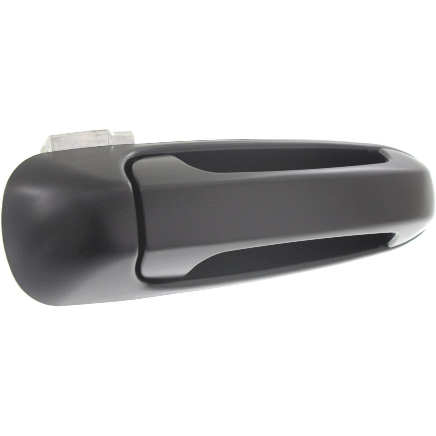 Exterior Door Handle Set For 2002-09 Dodge Ram 1500 Smooth Black Front and Rear
