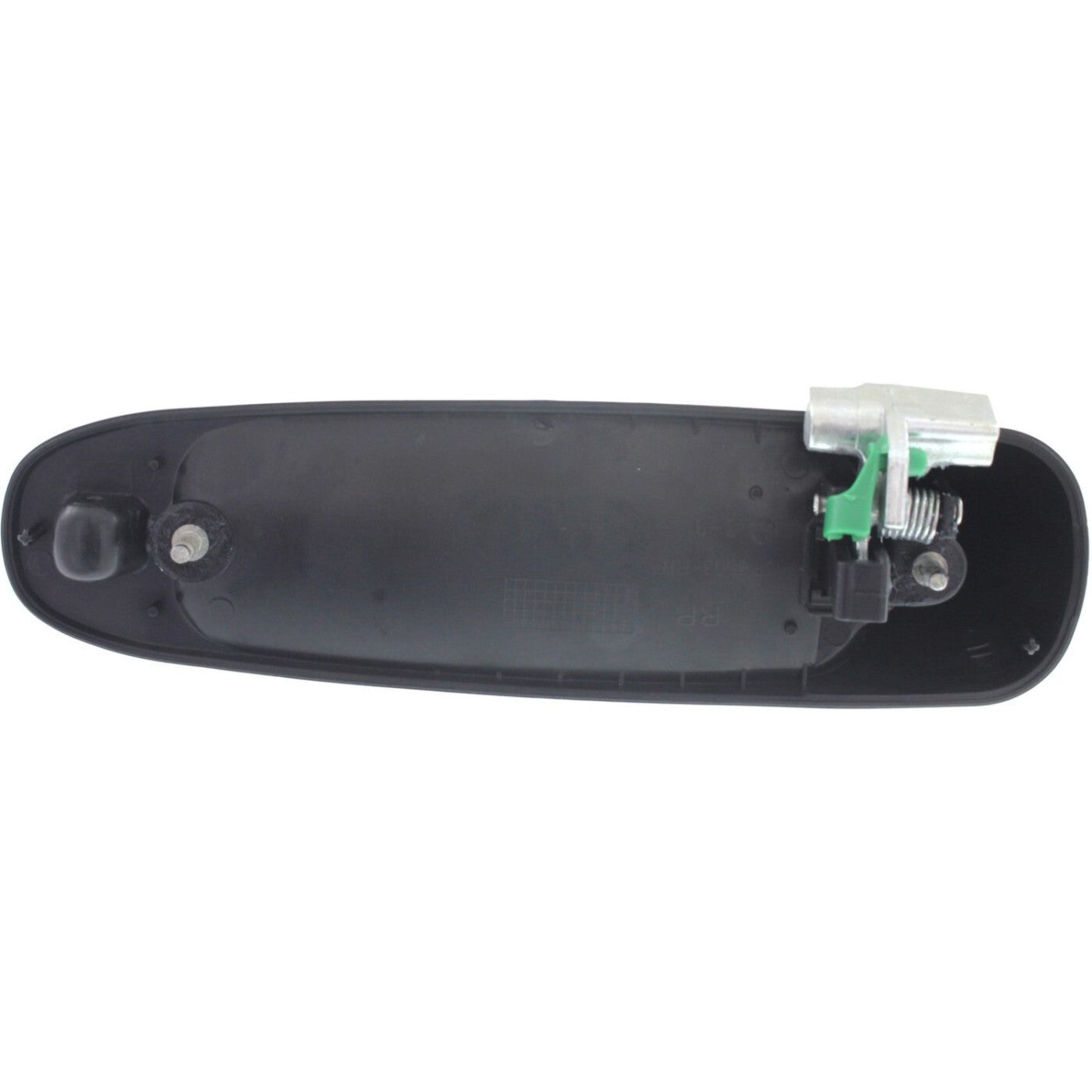 Exterior Door Handle Set For 2002-09 Dodge Ram 1500 Smooth Black Front and Rear