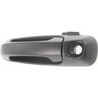 Exterior Door Handle Set For 2002-09 Dodge Ram 1500 Smooth Black Front and Rear