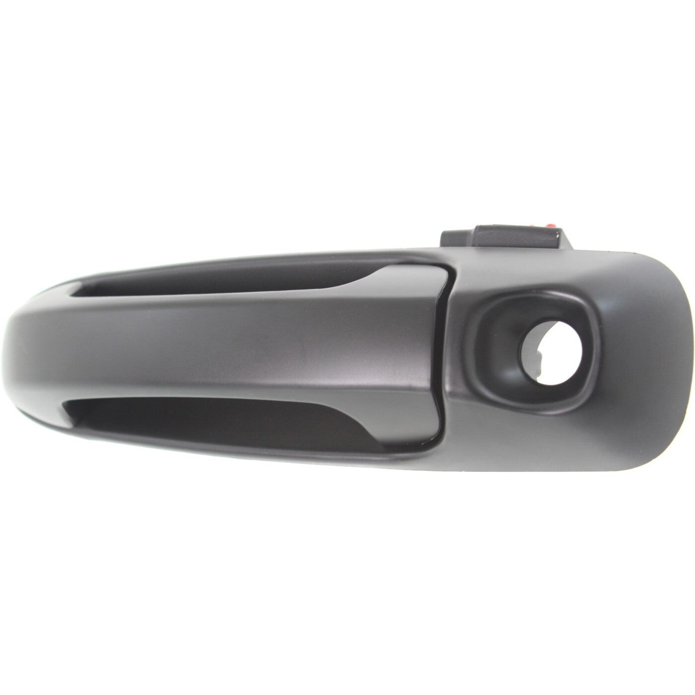 Exterior Door Handle Set For 2002-09 Dodge Ram 1500 Smooth Black Front and Rear