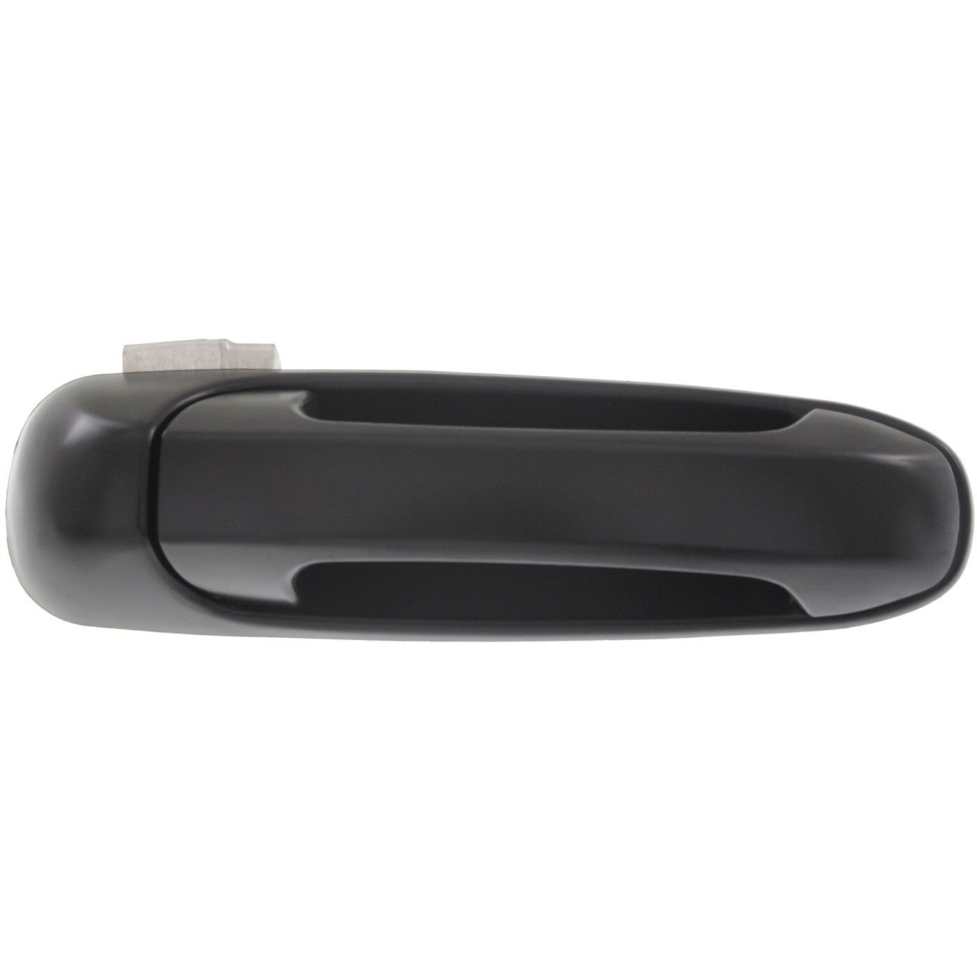 Exterior Door Handle Set For 2002-09 Dodge Ram 1500 Smooth Black Front and Rear