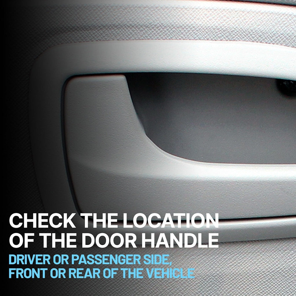 Interior Door Handle For 2003-2007 Honda Accord Front, Driver Side Sedan Plastic