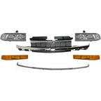 Grille Grill for Chevy S10 Pickup Chevrolet S-10 Blazer 1998-2002