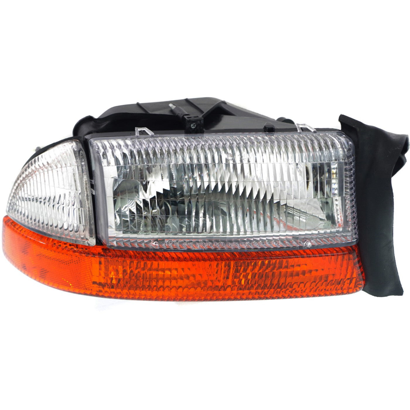 Headlight Set For 97 Dodge Dakota 98 Durango Driver/Passenger Side w/ bulb
