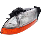 Headlight Set For 97 Dodge Dakota 98 Durango Driver/Passenger Side w/ bulb