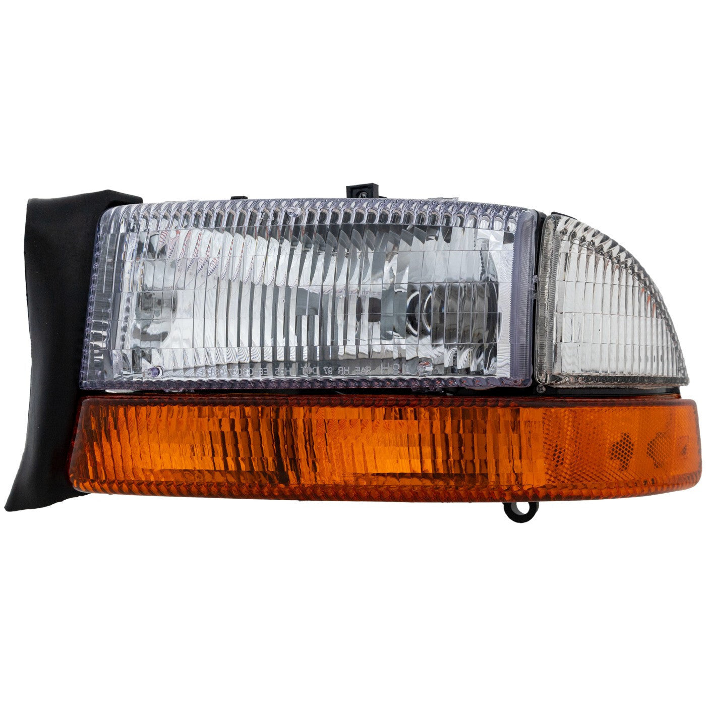Headlight Set For 97 Dodge Dakota 98 Durango Driver/Passenger Side w/ bulb
