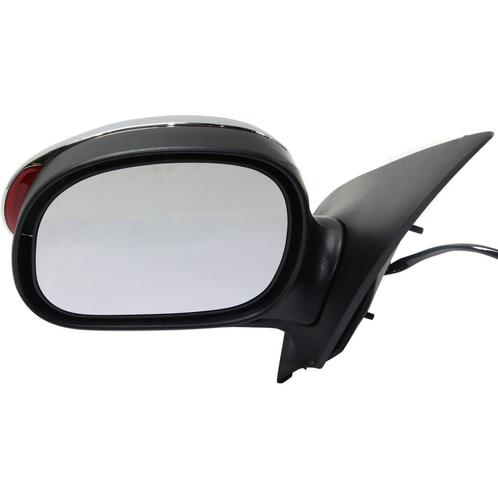 Mirror Set For 2001-2003 Ford F-150 Crew Cab Driver and Passenger Side Chrome