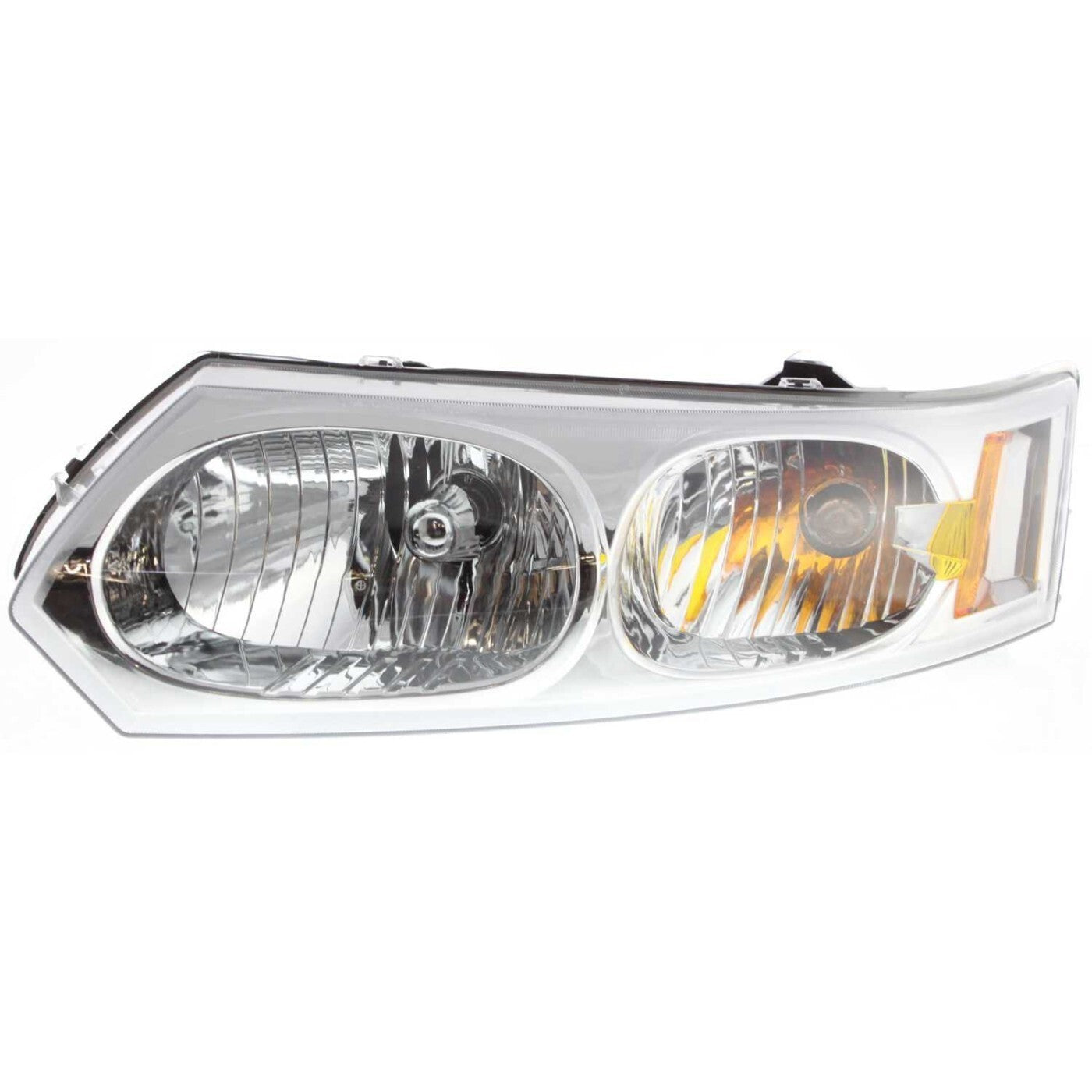 Headlight Set For 2003-2007 Saturn Ion Driver and Passenger Side with Bulb Sedan