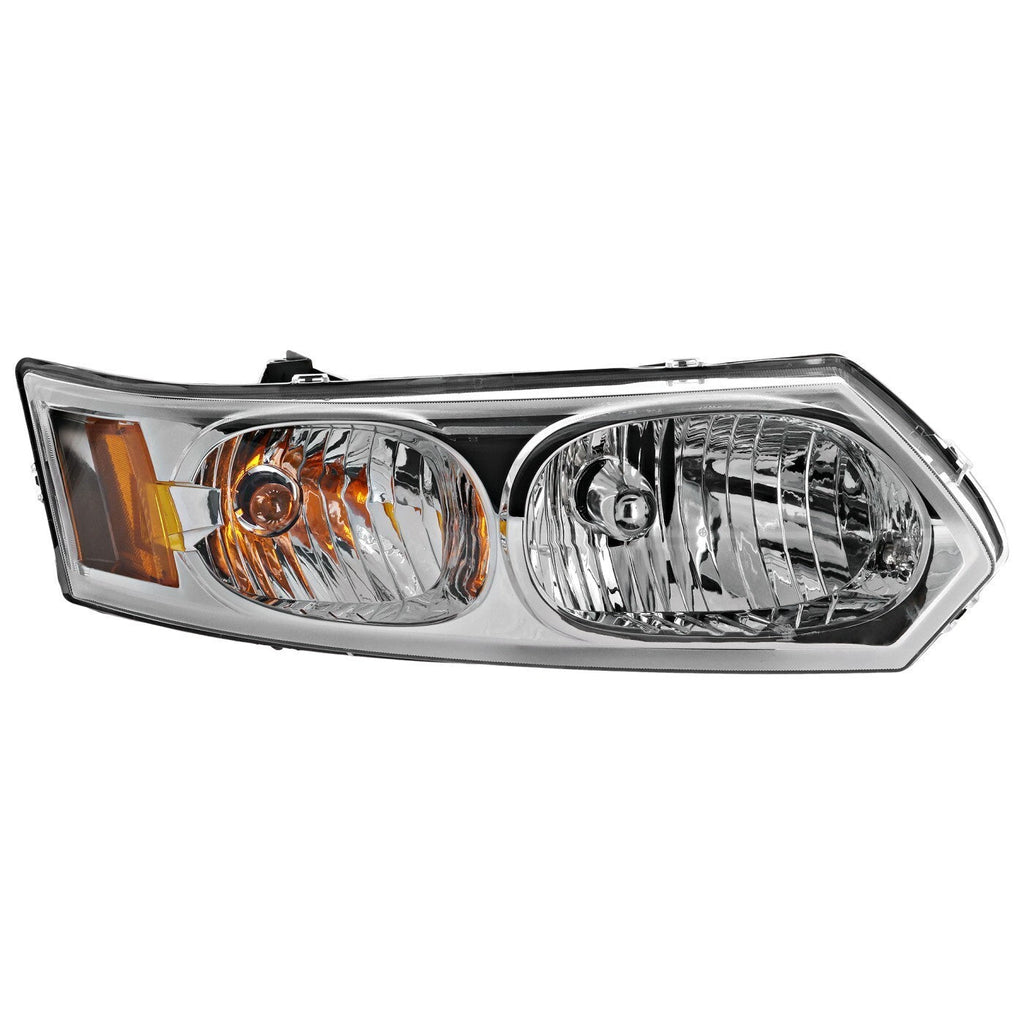 Headlight Set For 2003-2007 Saturn Ion Driver and Passenger Side with Bulb Sedan